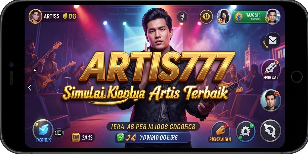 Tangkapan layar gameplay menunjukkan pemain beraksi di dunia glamor.