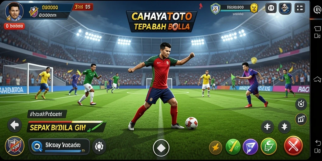 Tampilan gameplay seru dalam CAHAYATOTO yang mendebarkan.