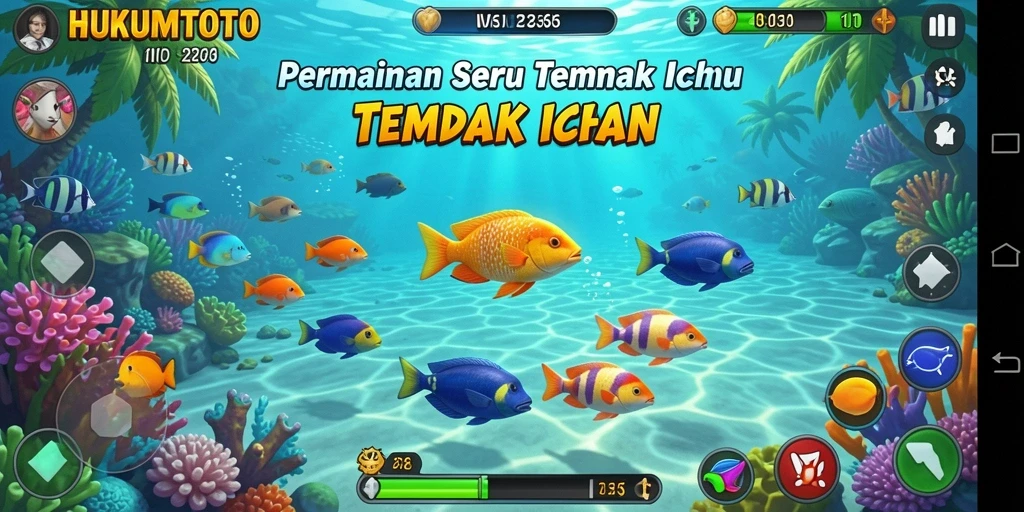Tampilan menakjubkan dari gameplay HUKUMTOTO yang penuh aksi.