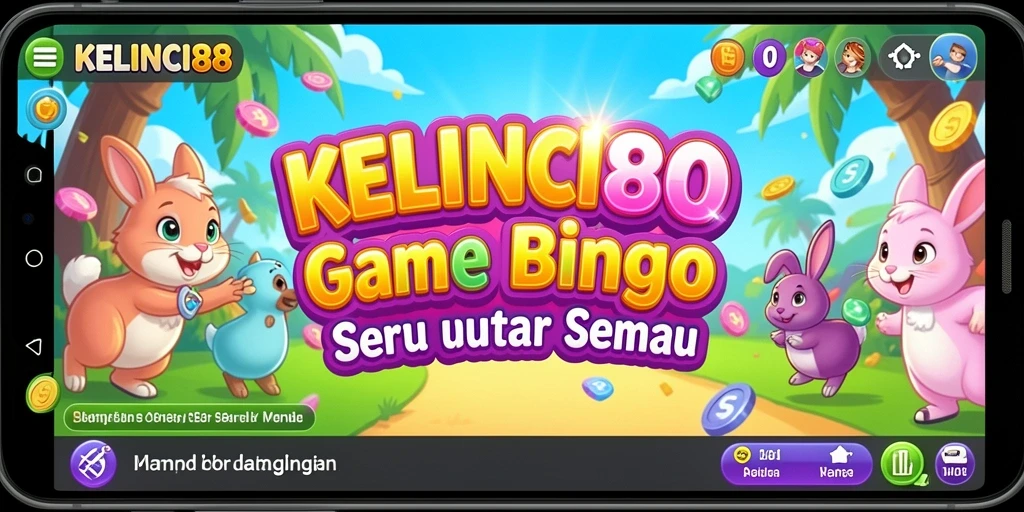 Tampilan gameplay Bingo yang seru dan interaktif di KELINCI88.