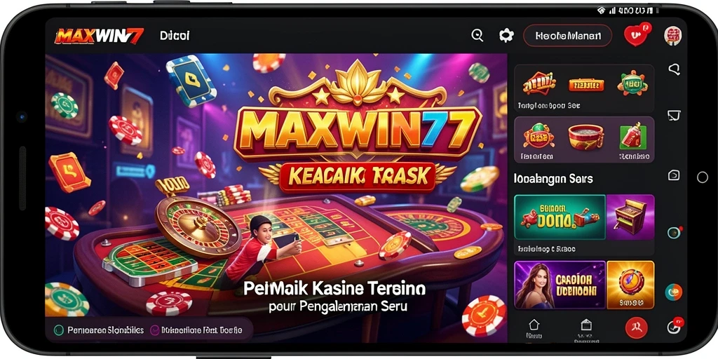 Demo gameplay menarik MAXWIN77 dengan berbagai pilihan permainan Kasino.