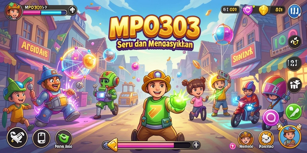 Tampilan gameplay seru dan menantang dalam MPO303.