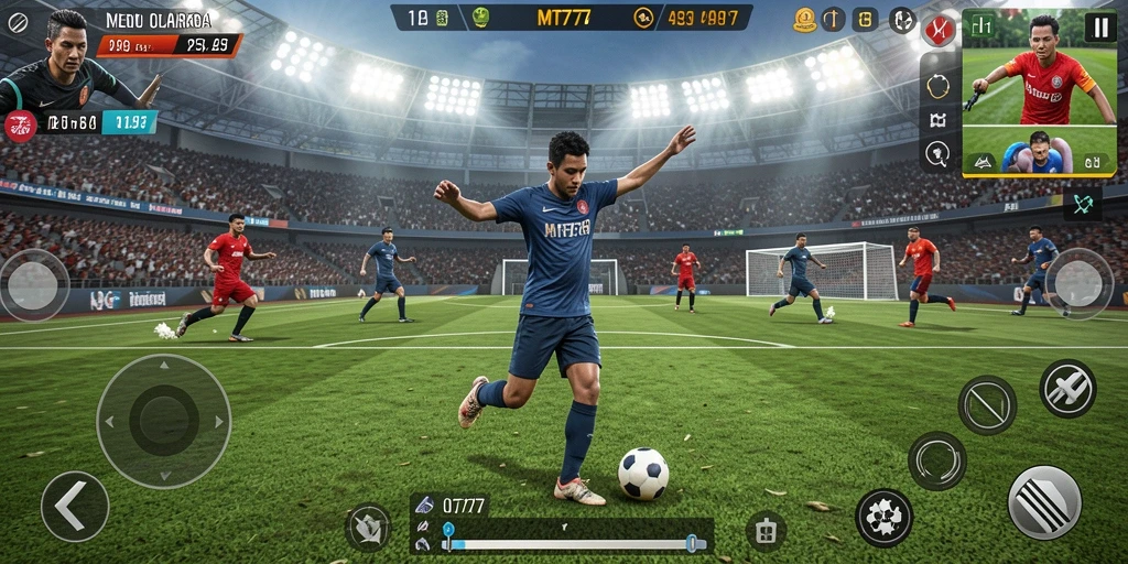 Tampilan gameplay MT777 yang menegangkan dan seru.