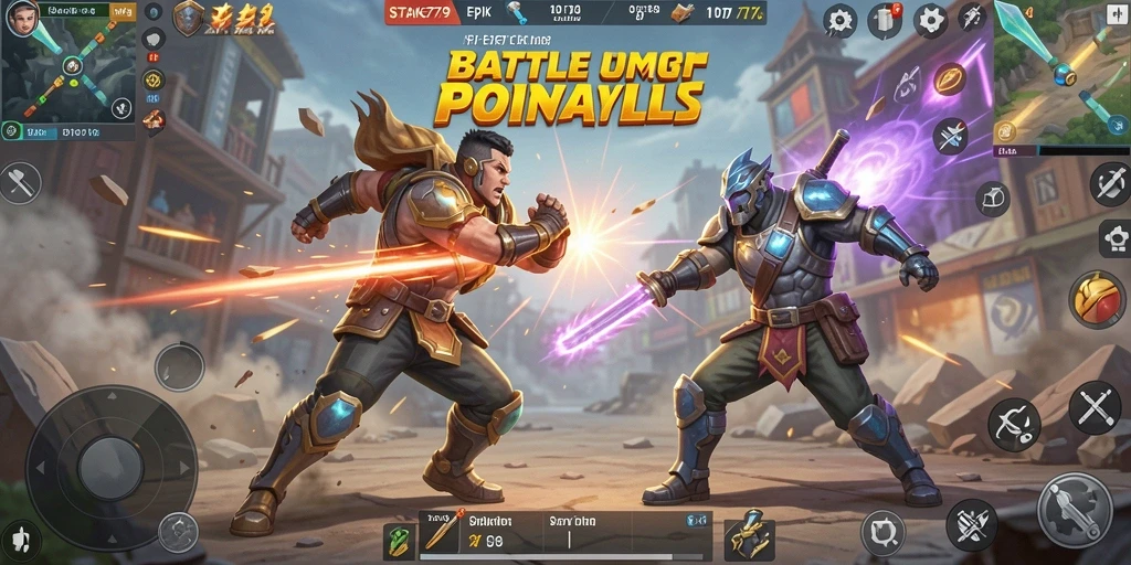 Tampilan gameplay STAKE779 yang intens dalam pertempuran Battle Royale.