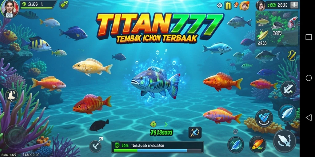 Screenshot gameplay Tembak Ikan yang seru dan menantang.