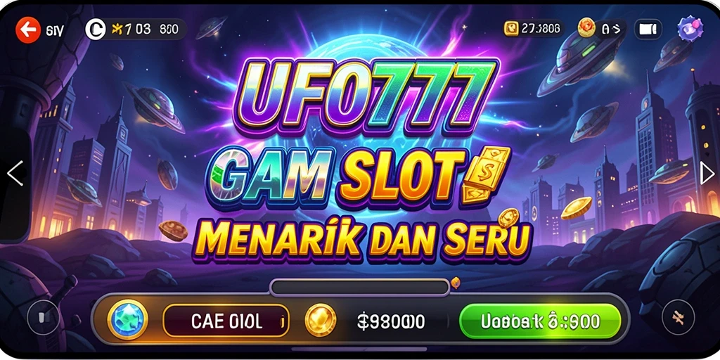 Gameplay situasi seru dan menarik di UFO777 saat bermain slot.