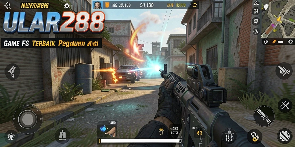 Tangkapan layar gameplay ULAR288 dengan aksi tembak-tembakan mendebarkan.