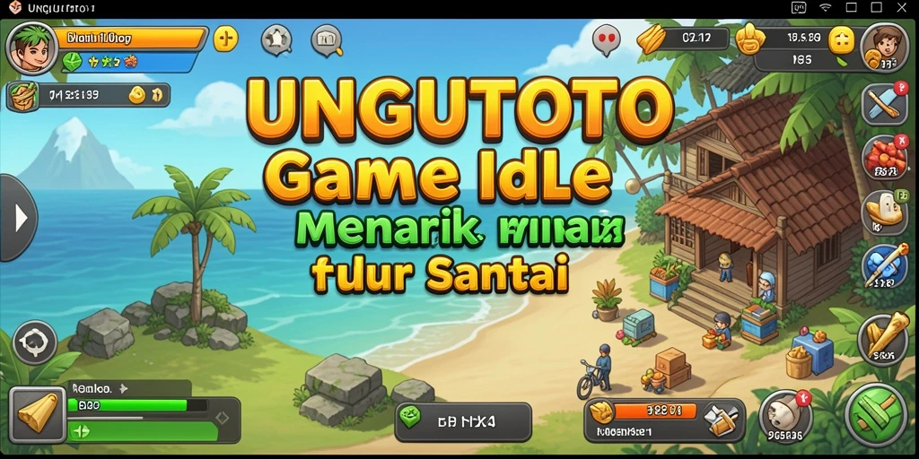 Tampilan gameplay UNGUTOTO yang mengasyikkan dan menawan.