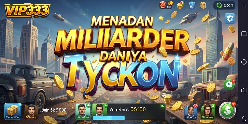 Tampilkan gameplay Tycoon yang menarik dan seru di VIP333.