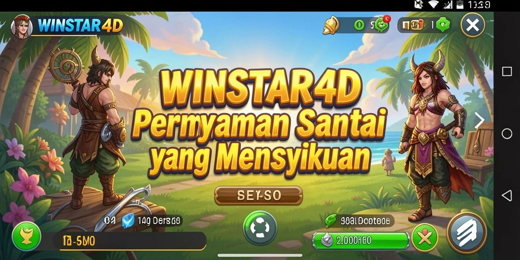 Gameplay menarik dari WINSTAR4D yang seru dan menghibur.